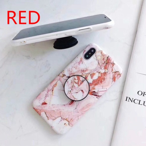 iPhone 11/Pro/Max/XR/XS/X/7/8/Plus Case W/Holder - Picture 4 of 8